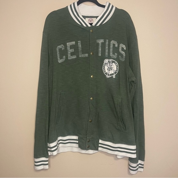 47 Other - 47 Brand Boston Celtics button-up jacket. Size XXL